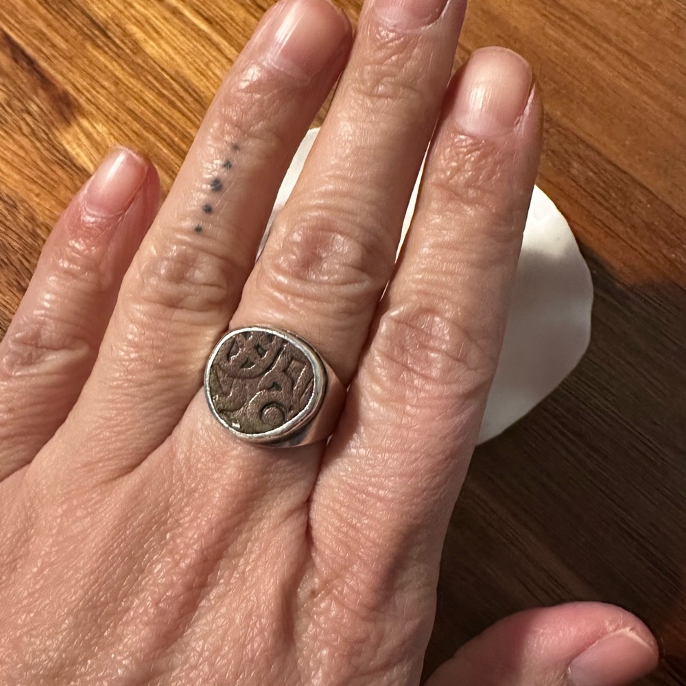 Copper on Silver Ring - Picture 3 of 3